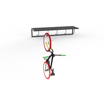 Wieszak na rowery 5-miejscowy